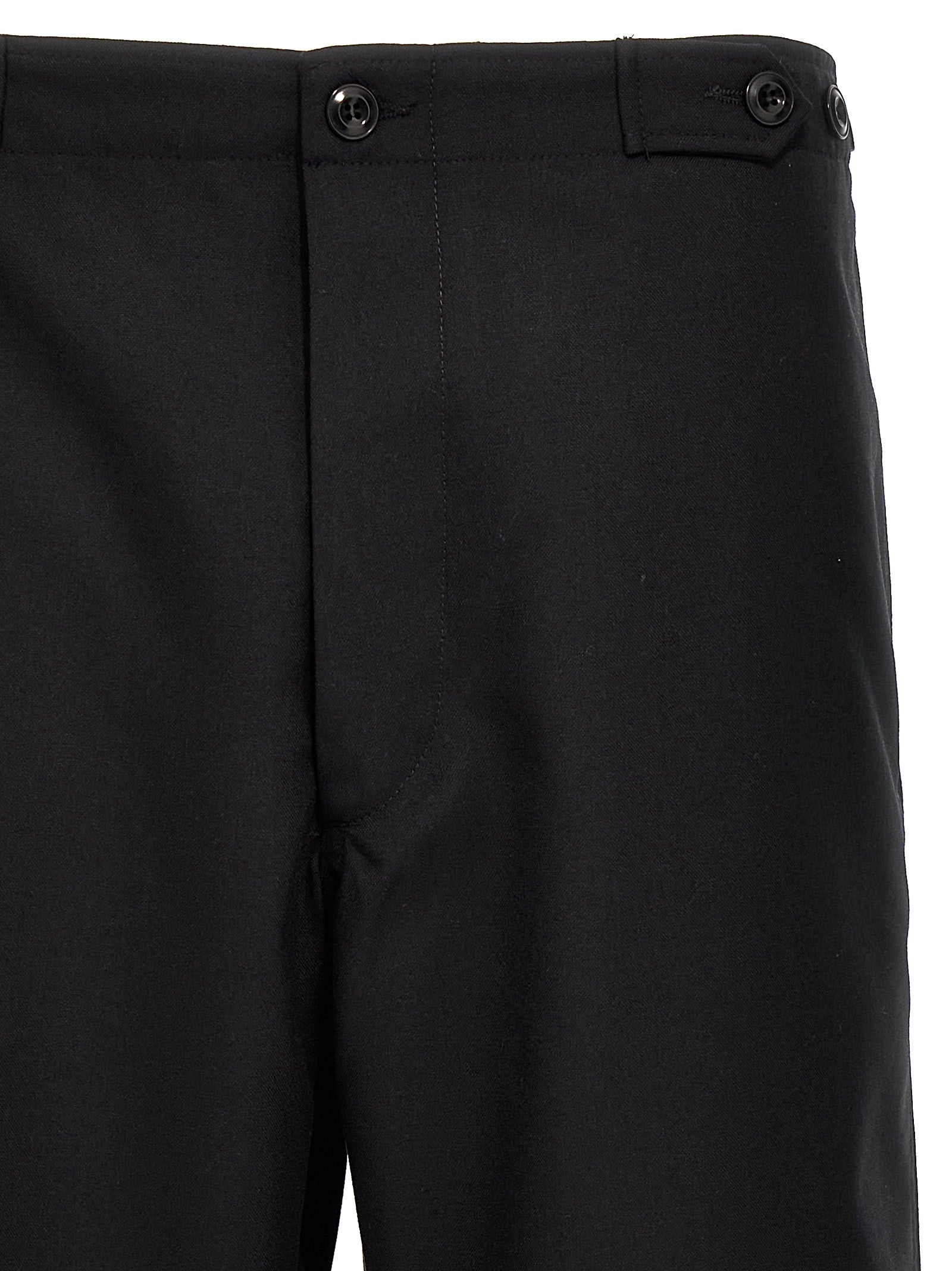 CELLAR DOOR Schwarze Freizeithose aus Polyester