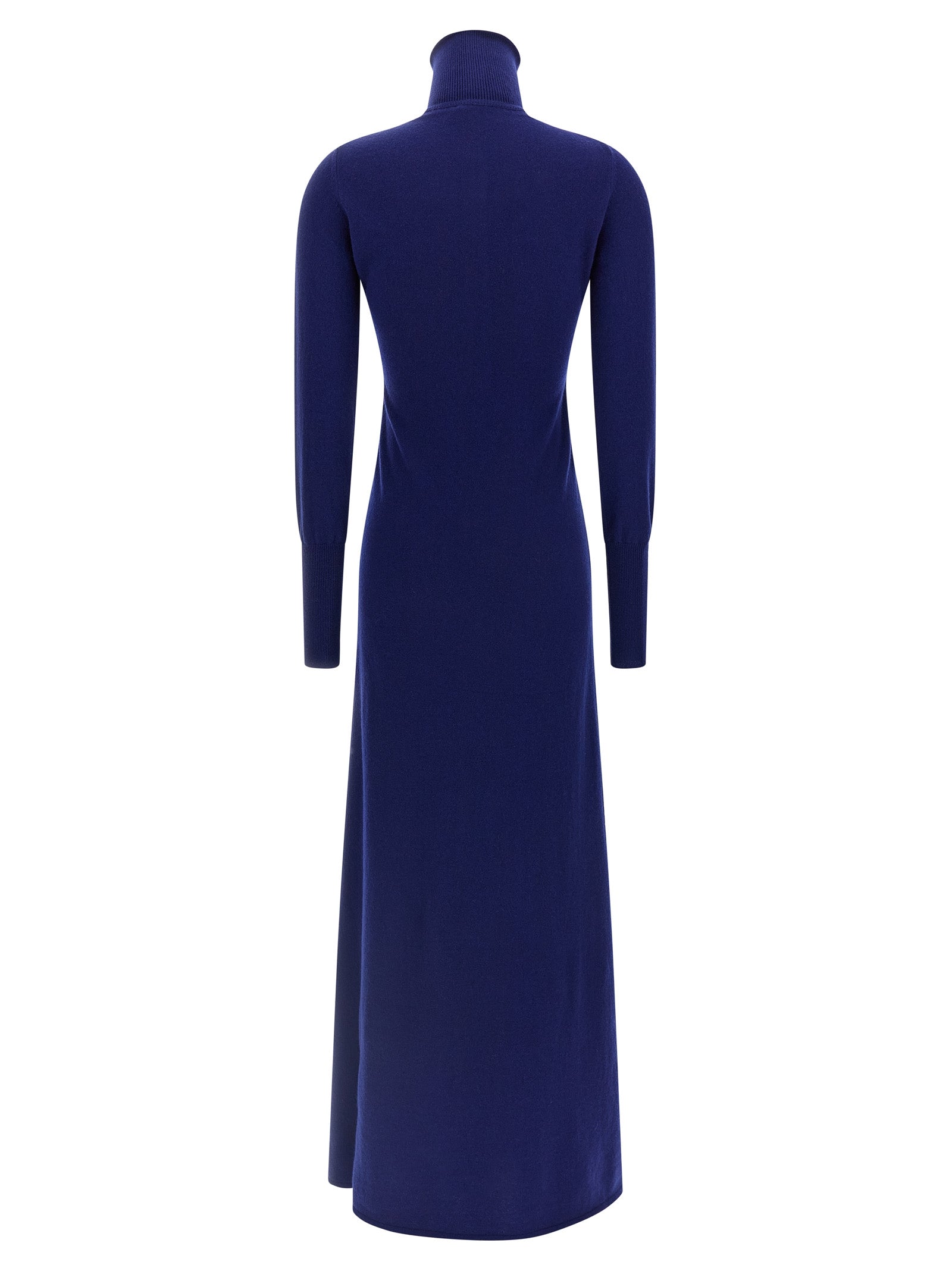 Tom Ford Langes blaues Kaschmirkleid