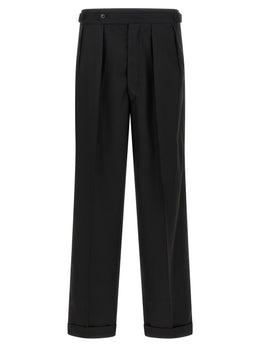 CELLAR DOOR Schwarze Freizeithose aus Polyester