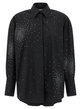 Giuseppe Di Morabito Schwarze Baumwollbluse
