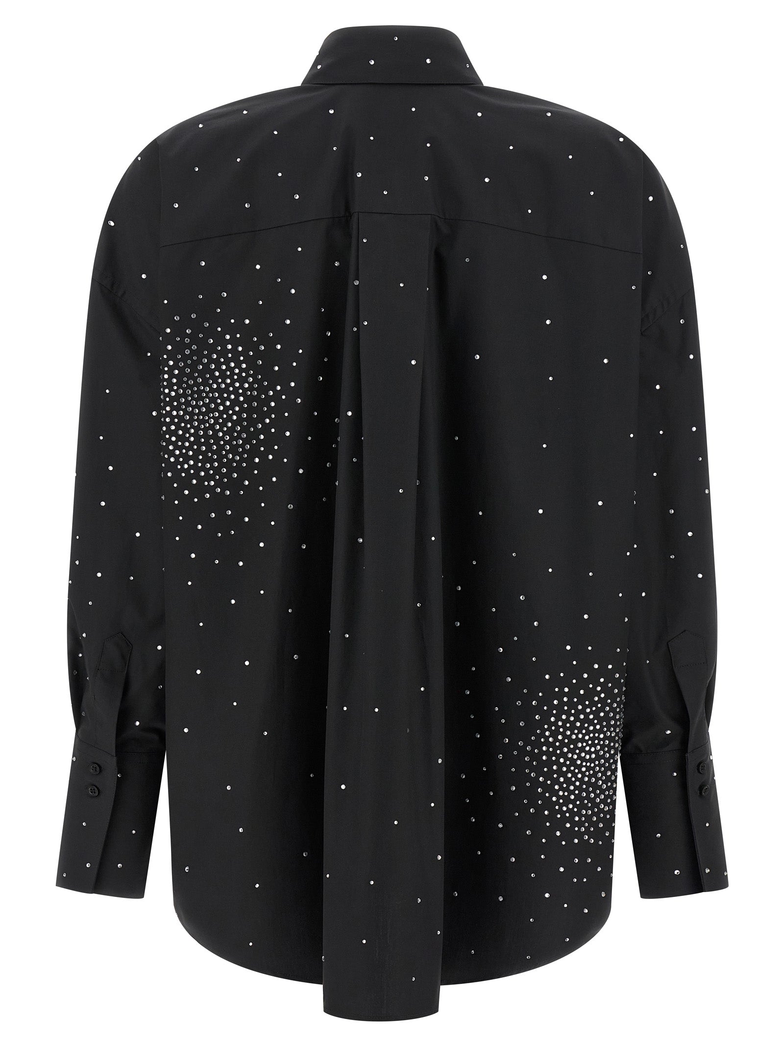 Giuseppe Di Morabito Schwarze Baumwollbluse