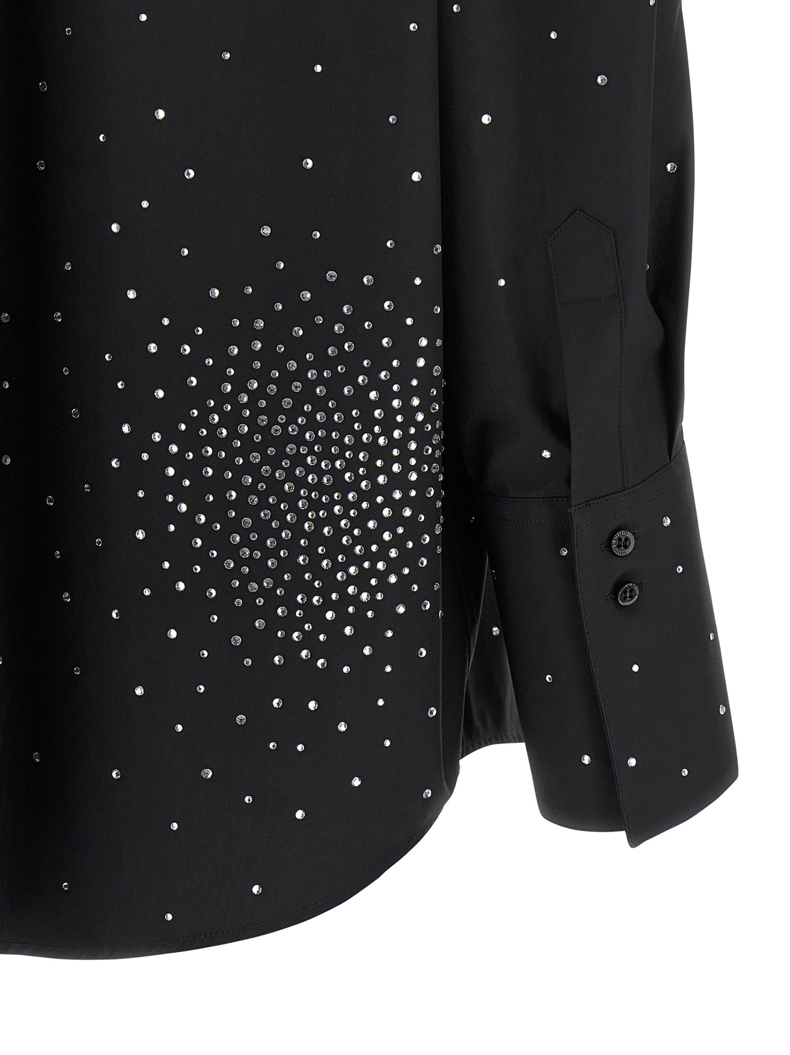 Giuseppe Di Morabito Schwarze Baumwollbluse