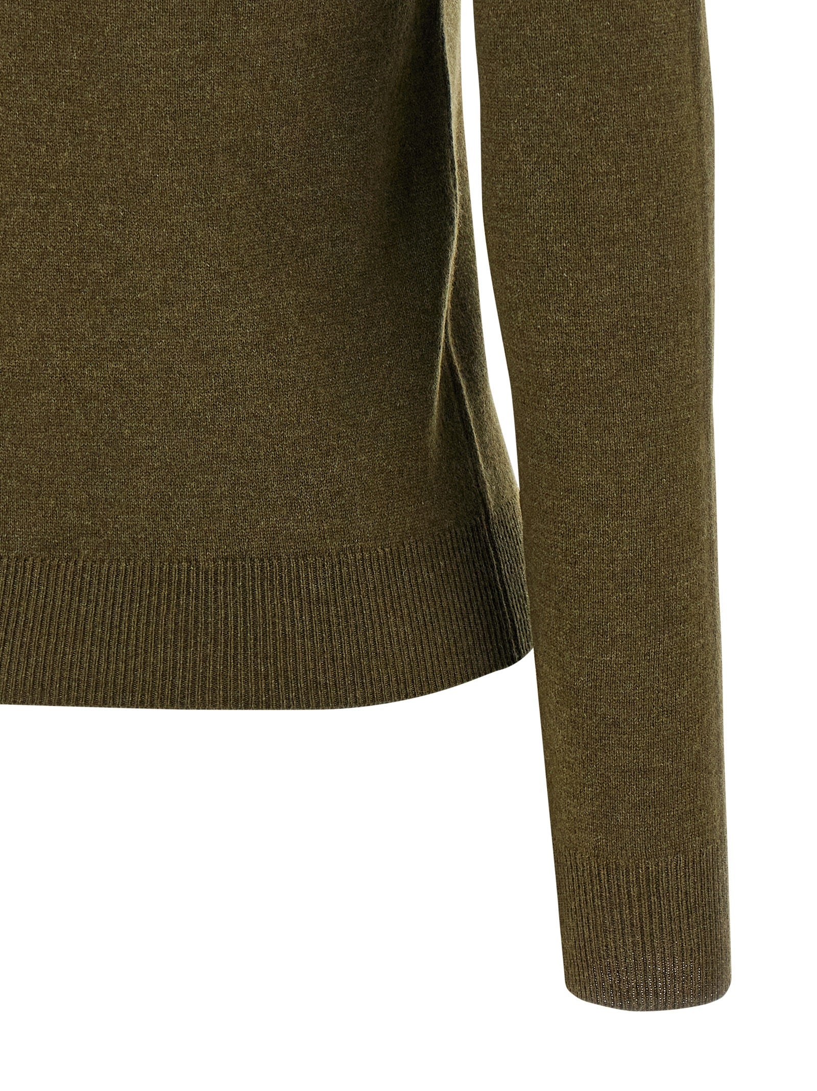 Saint Laurent Zweifarbige Kaschmir-Strickjacke