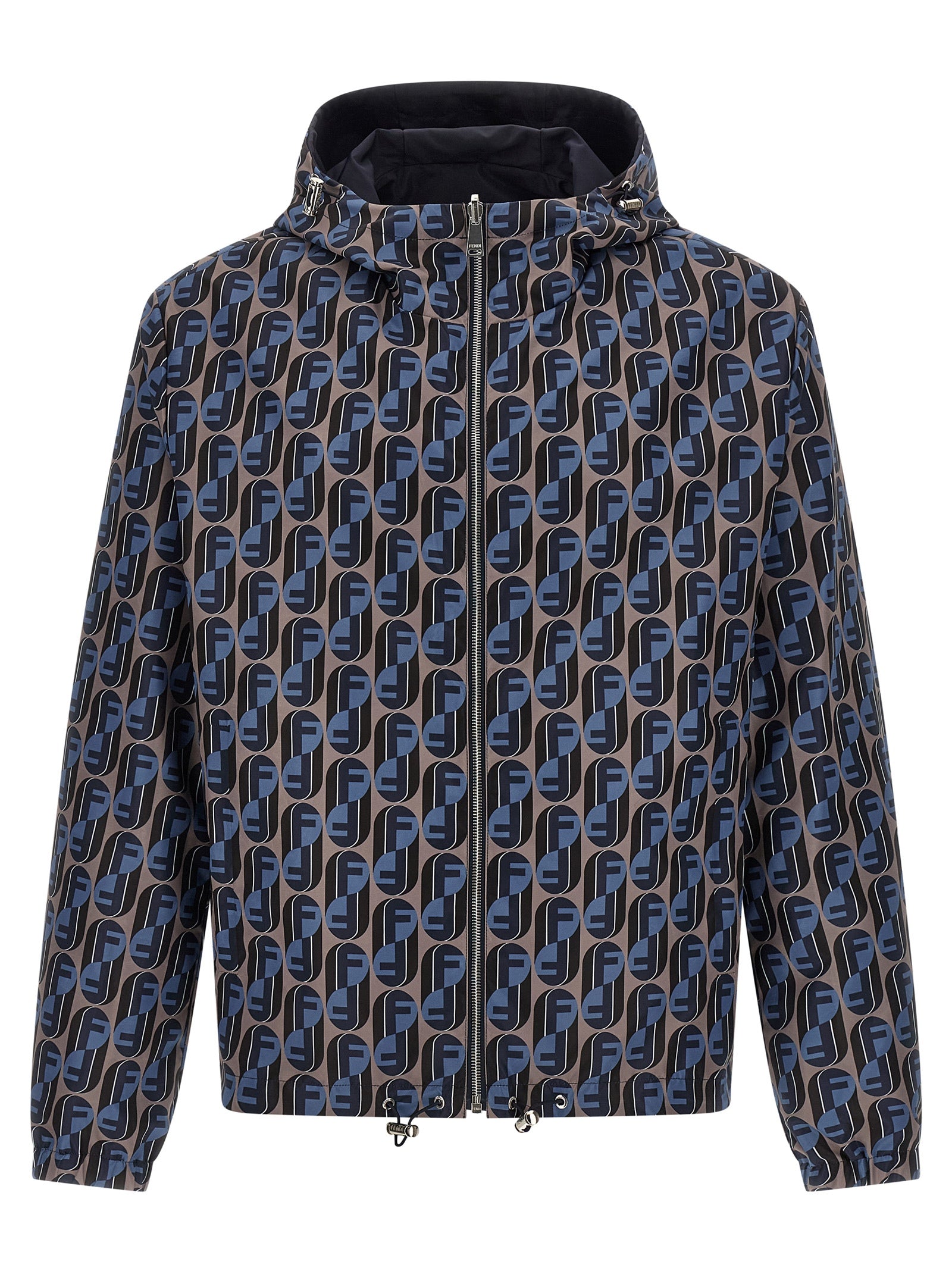 Fendi Blaue Polyesterkleidung