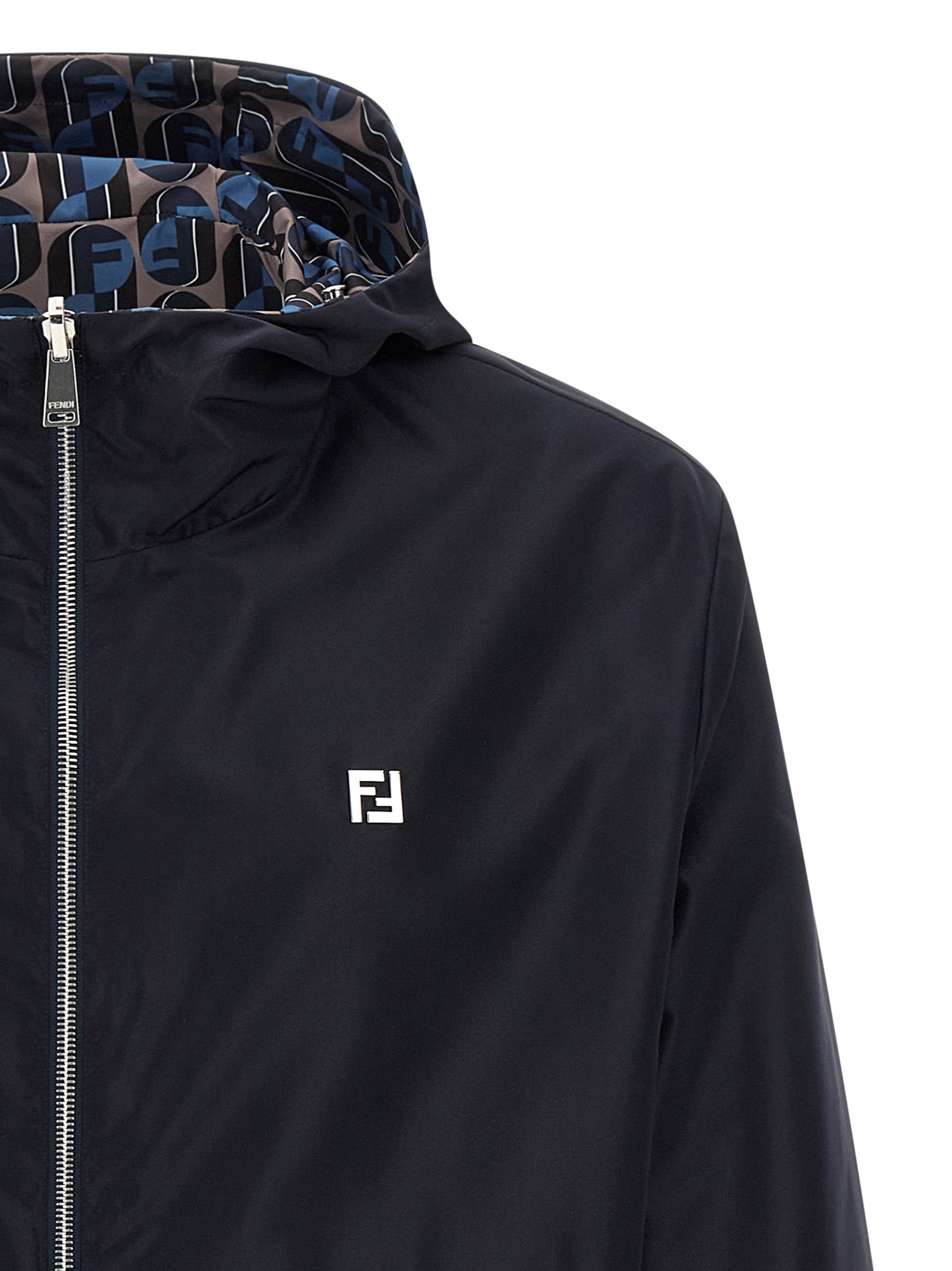 Fendi Blaue Polyesterkleidung