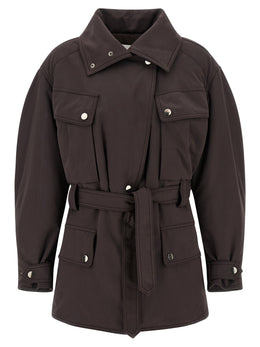 The Andamane Brauner Parka aus Polyester