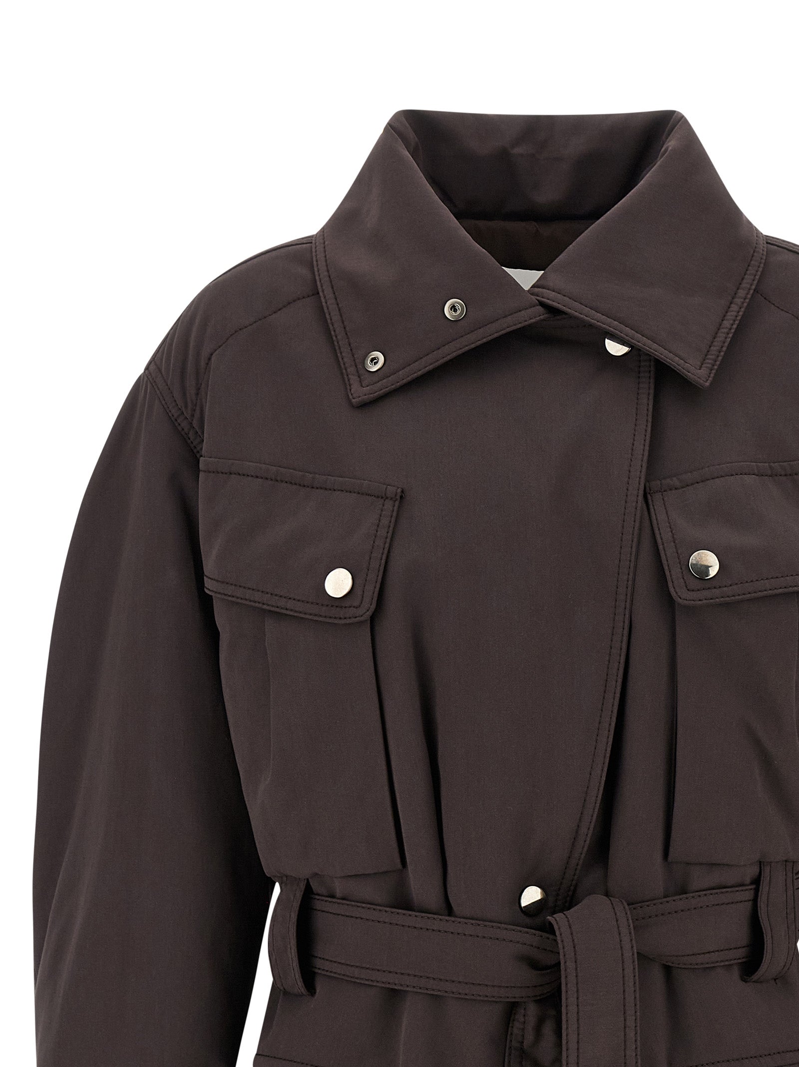 The Andamane Brauner Parka aus Polyester