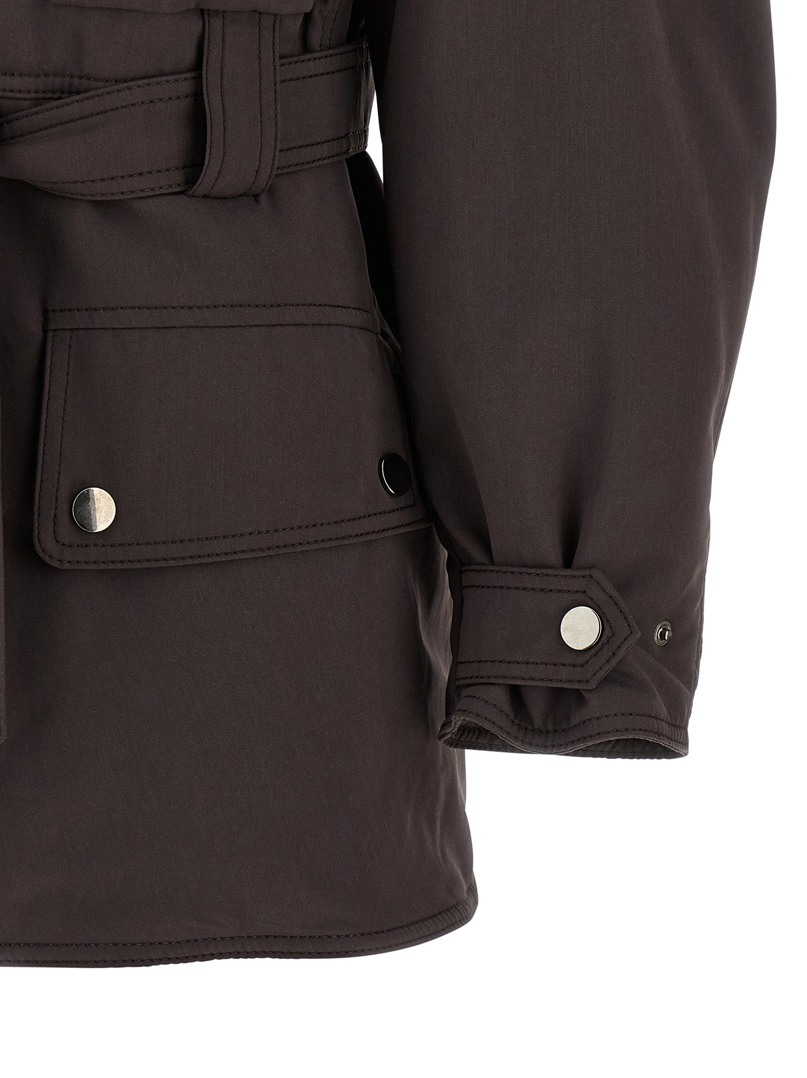 The Andamane Brauner Parka aus Polyester
