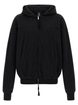 Thom Krom Schwarzer Baumwoll-Sweatshirt