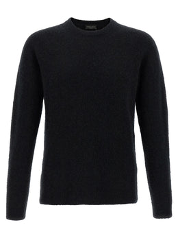 Roberto Collina Schwarzer Kaschmir-Cardigan