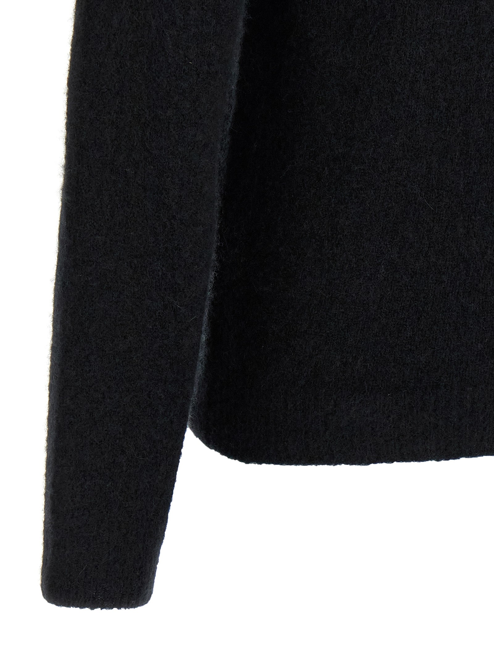 Roberto Collina Schwarzer Kaschmir-Cardigan