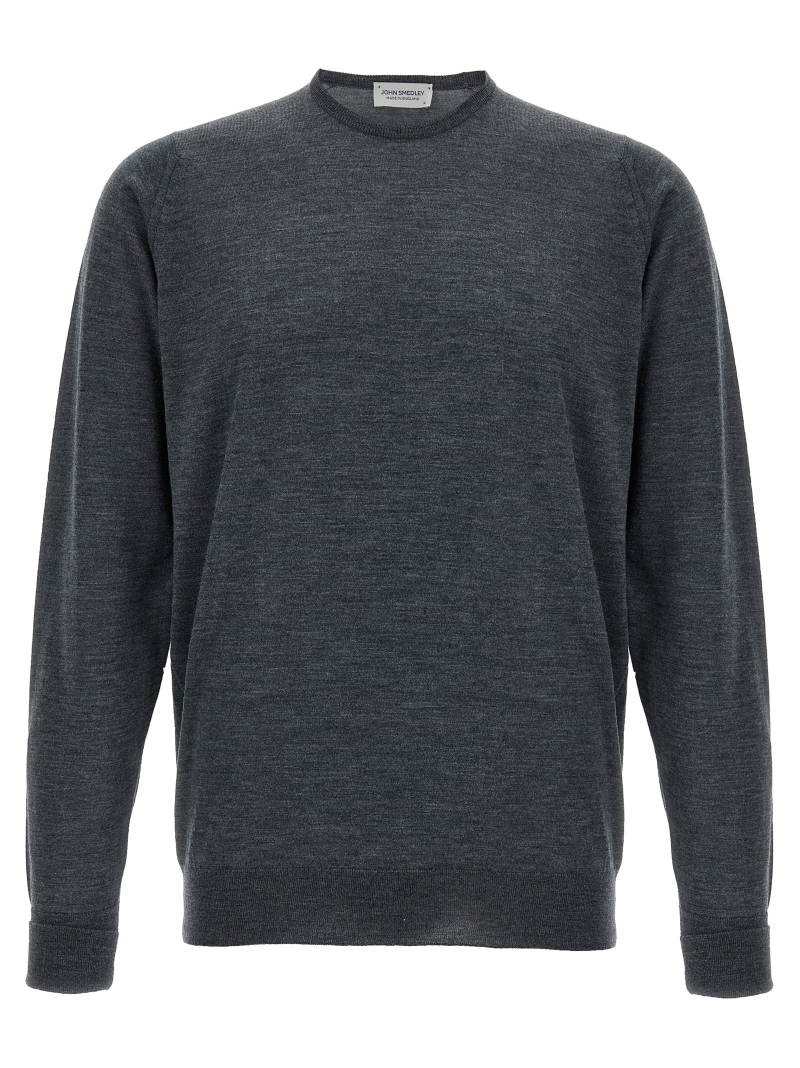 JOHN SMEDLEY Brauner Cardigan aus Merinowolle