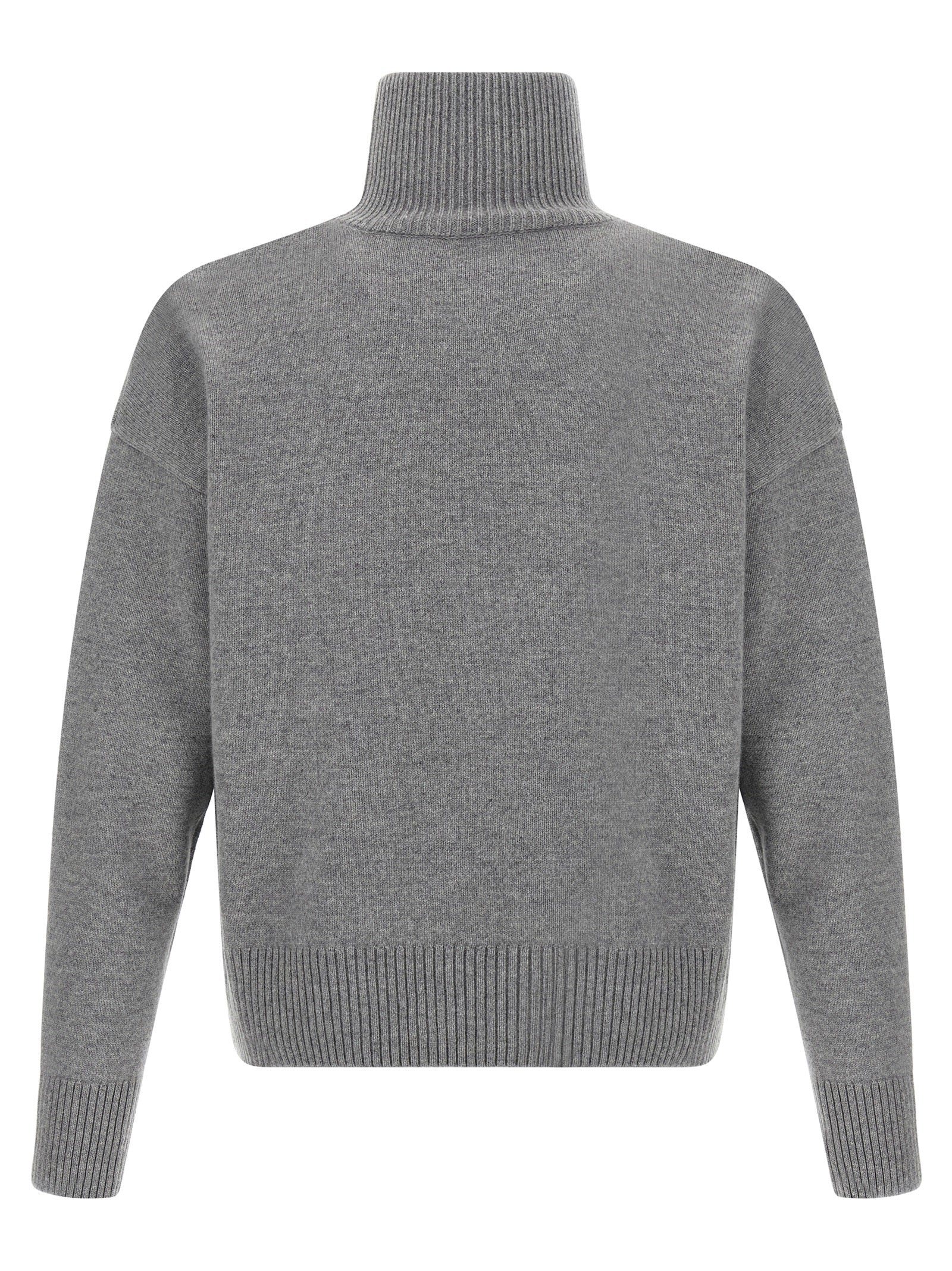 Ami Paris Grauer Wollcardigan