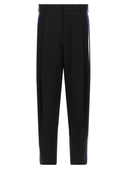 Marni Schwarze Hose aus reiner Schurwolle