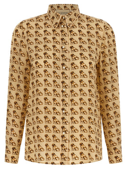 Valentino Garavani Beige Seidenbluse