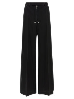 Rick Owens Schwarze Baumwollhose