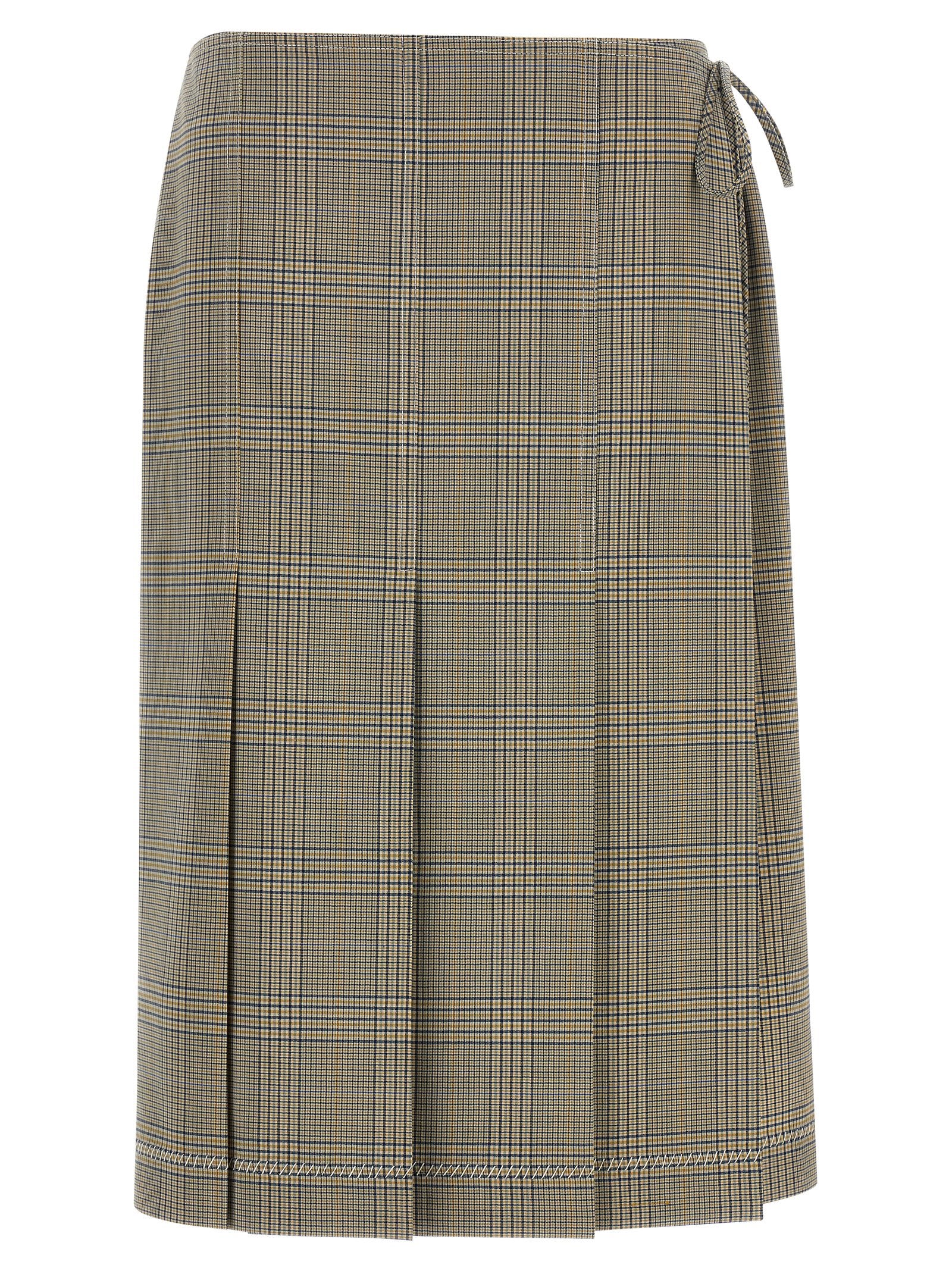 Marni Grauer Midirock aus Polyester