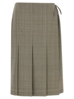 Marni Grauer Midirock aus Polyester