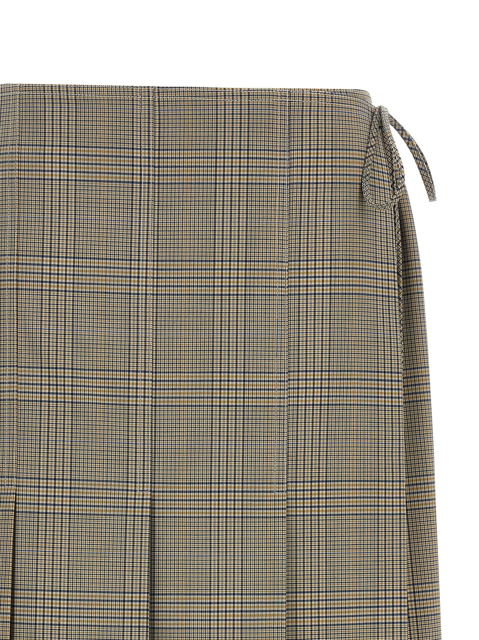 Marni Grauer Midirock aus Polyester