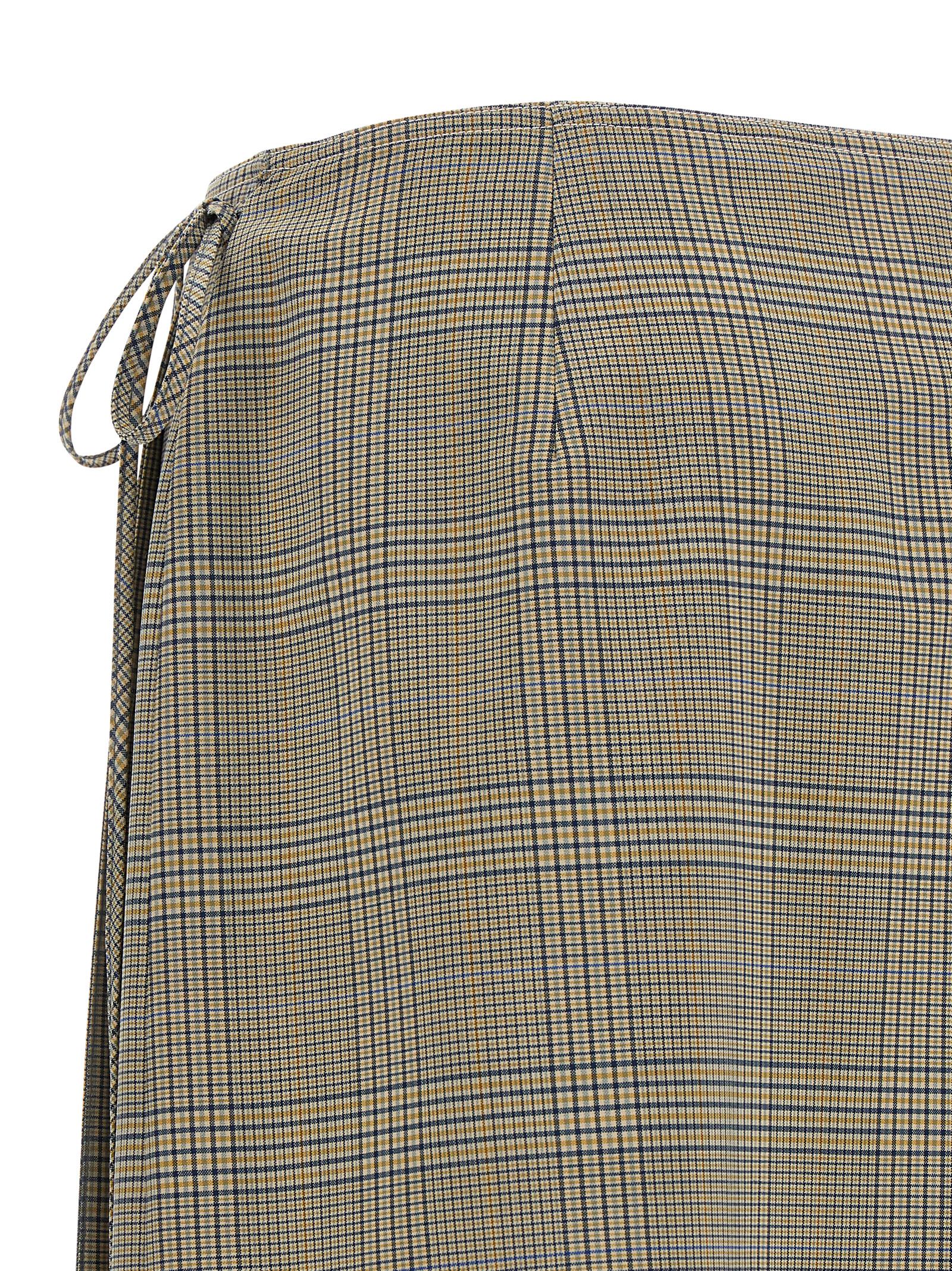 Marni Grauer Midirock aus Polyester