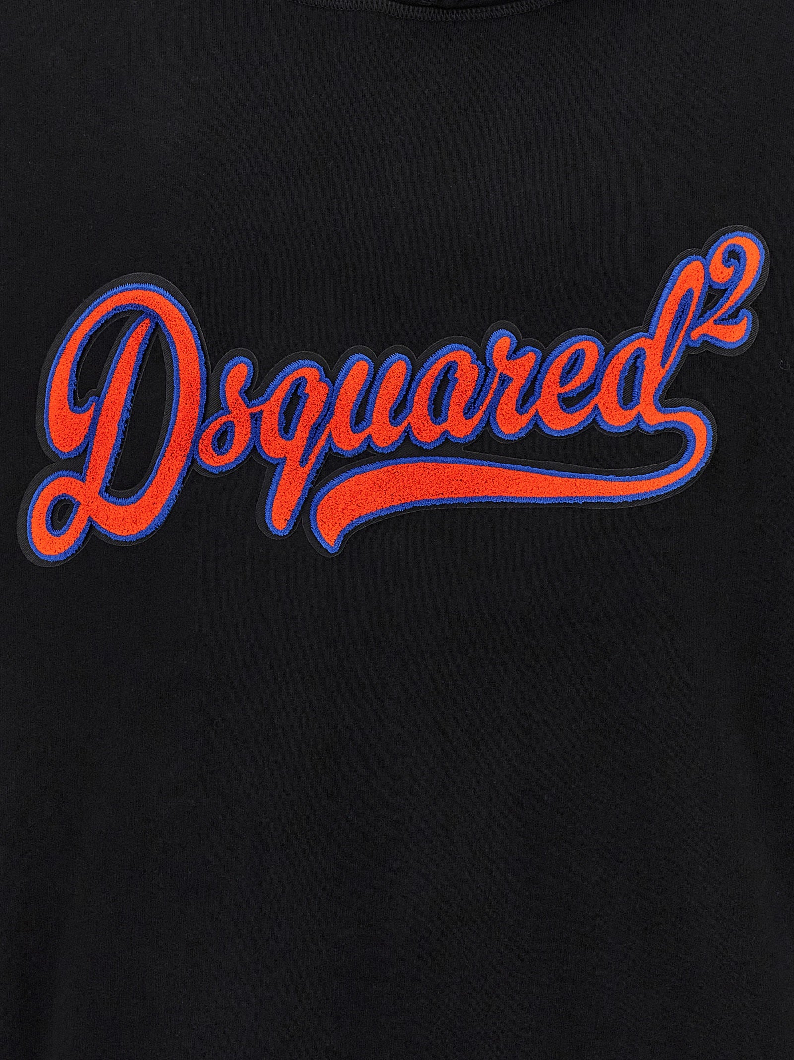 Dsquared² Schwarzer Baumwoll-Sweatshirt