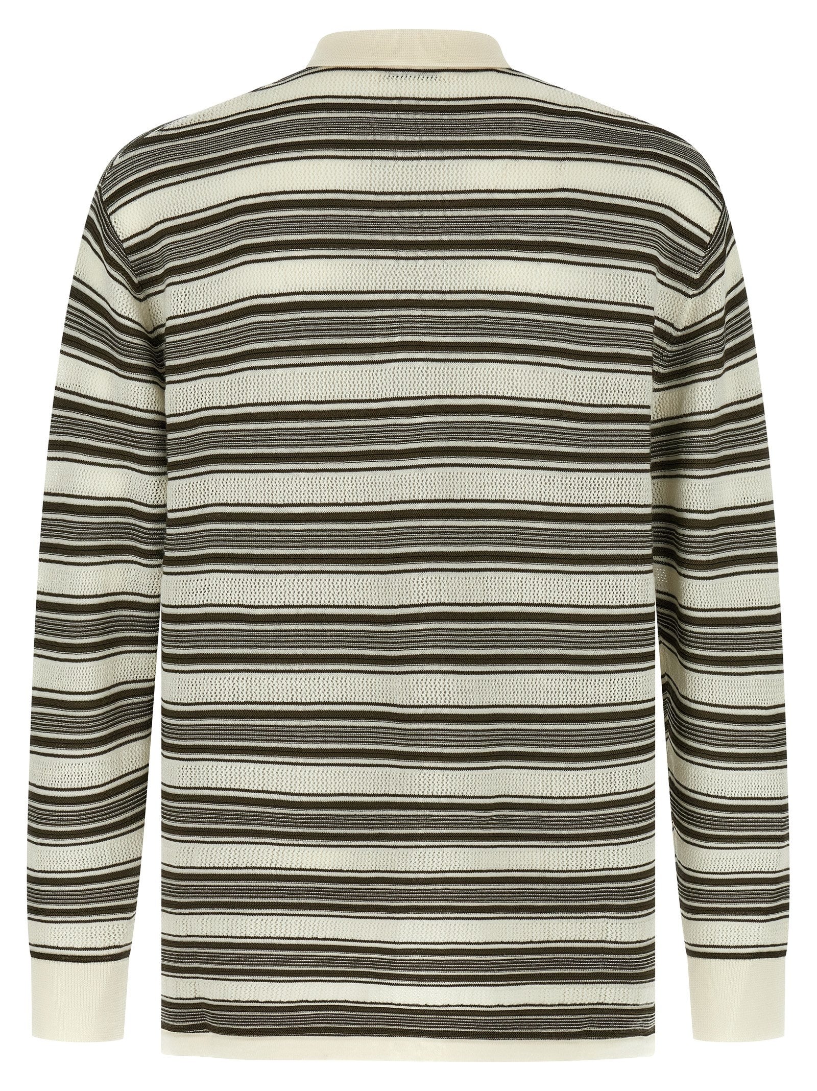 WALES BONNER Mehrfarbiges Woll-Poloshirt