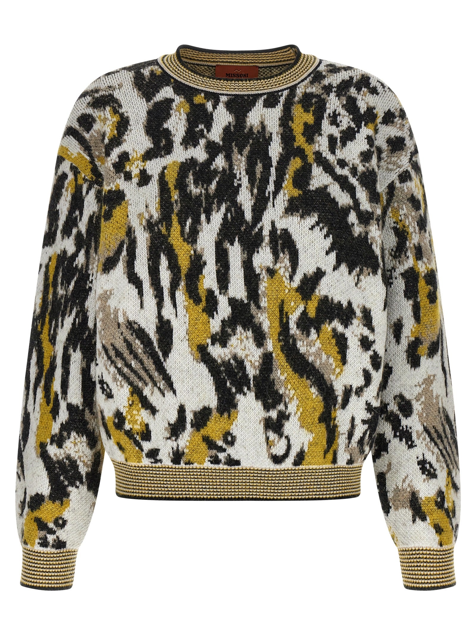 Missoni Mehrfarbige Strickjacke aus Polyamid