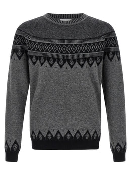 Alexander McQueen Grauer Wollcardigan