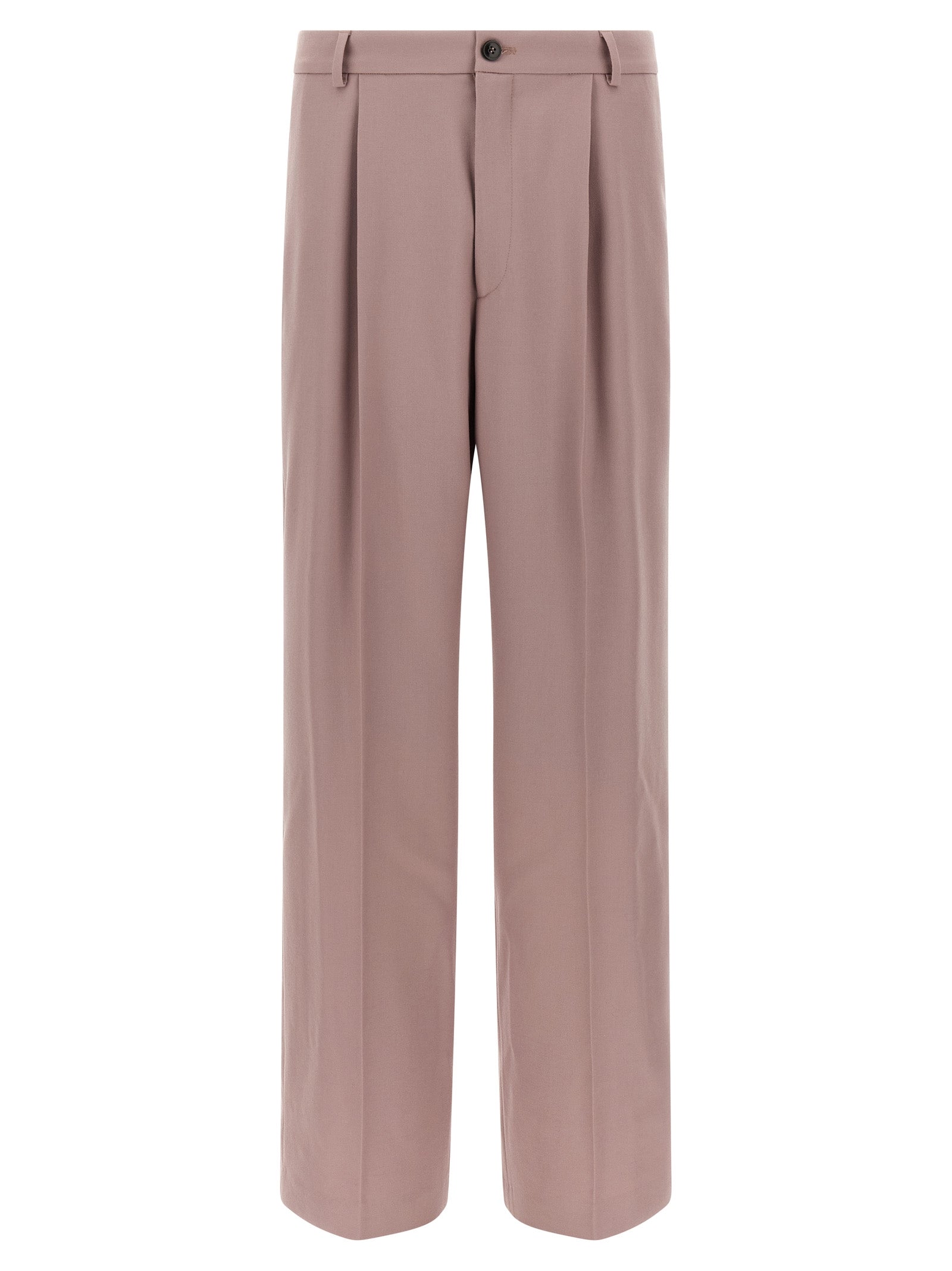 Dries Van Noten Mehrfarbige Wollhose