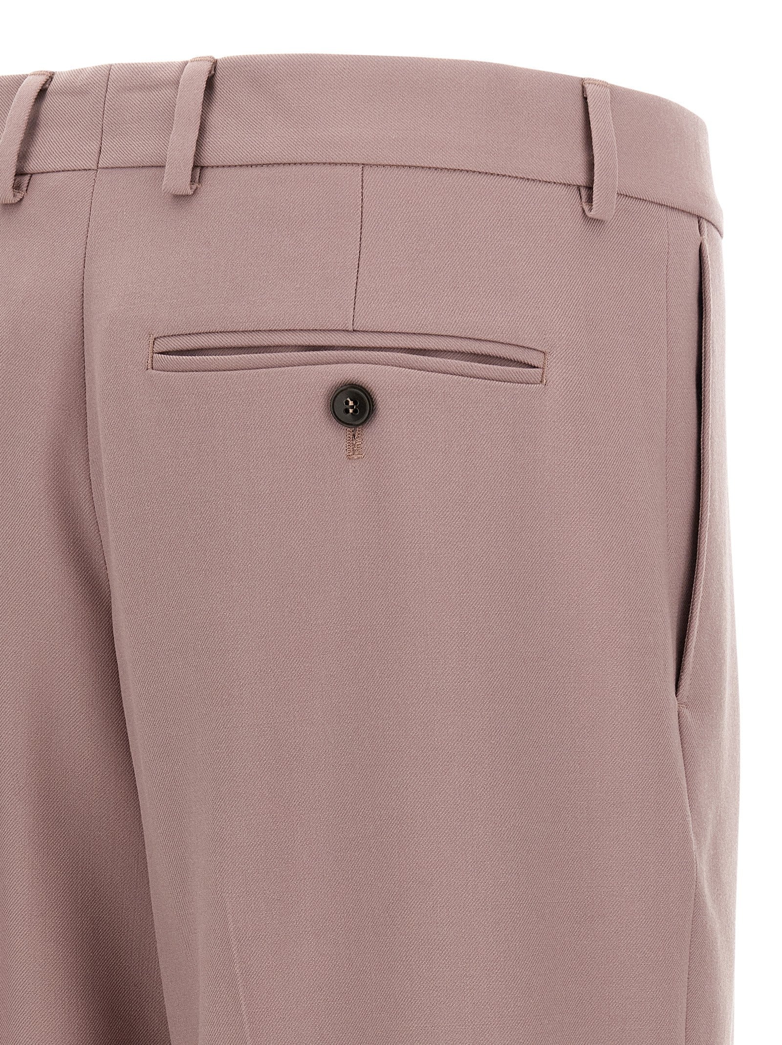 Dries Van Noten Mehrfarbige Wollhose