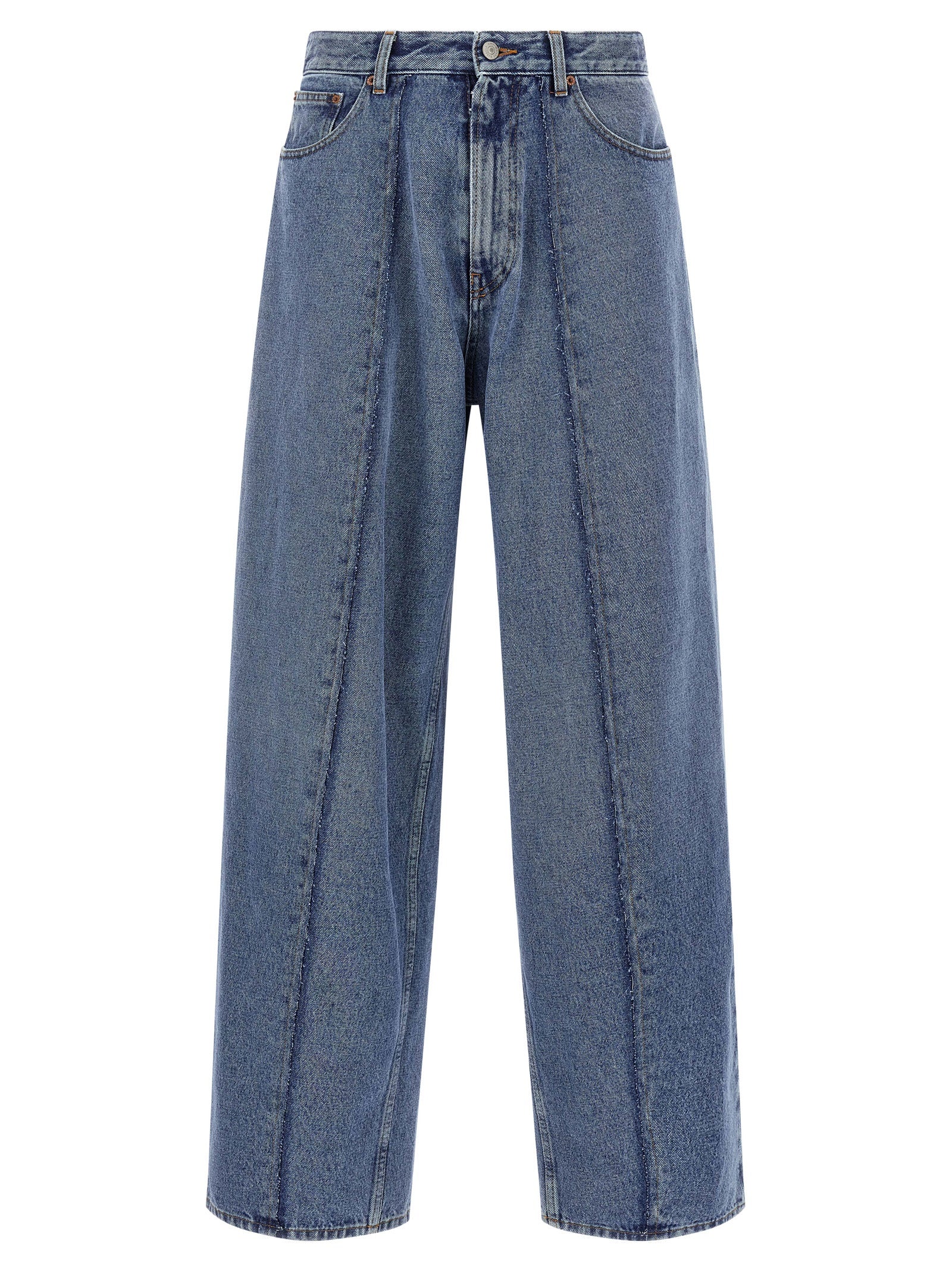 MM6 Maison Margiela Blaue Baumwolljeans Denim