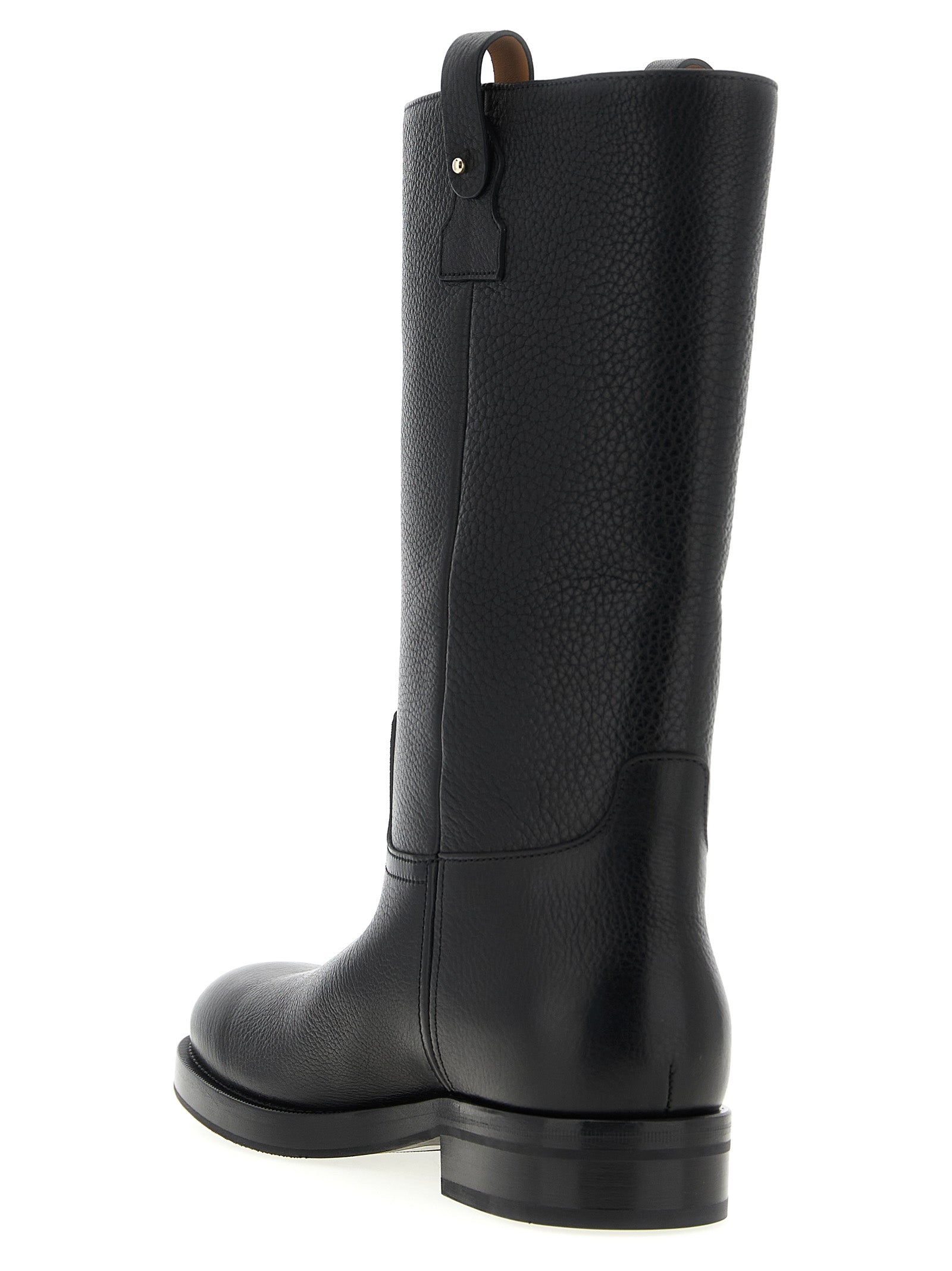 Church's Schwarzes Kalbsleder Over-the-Knee
