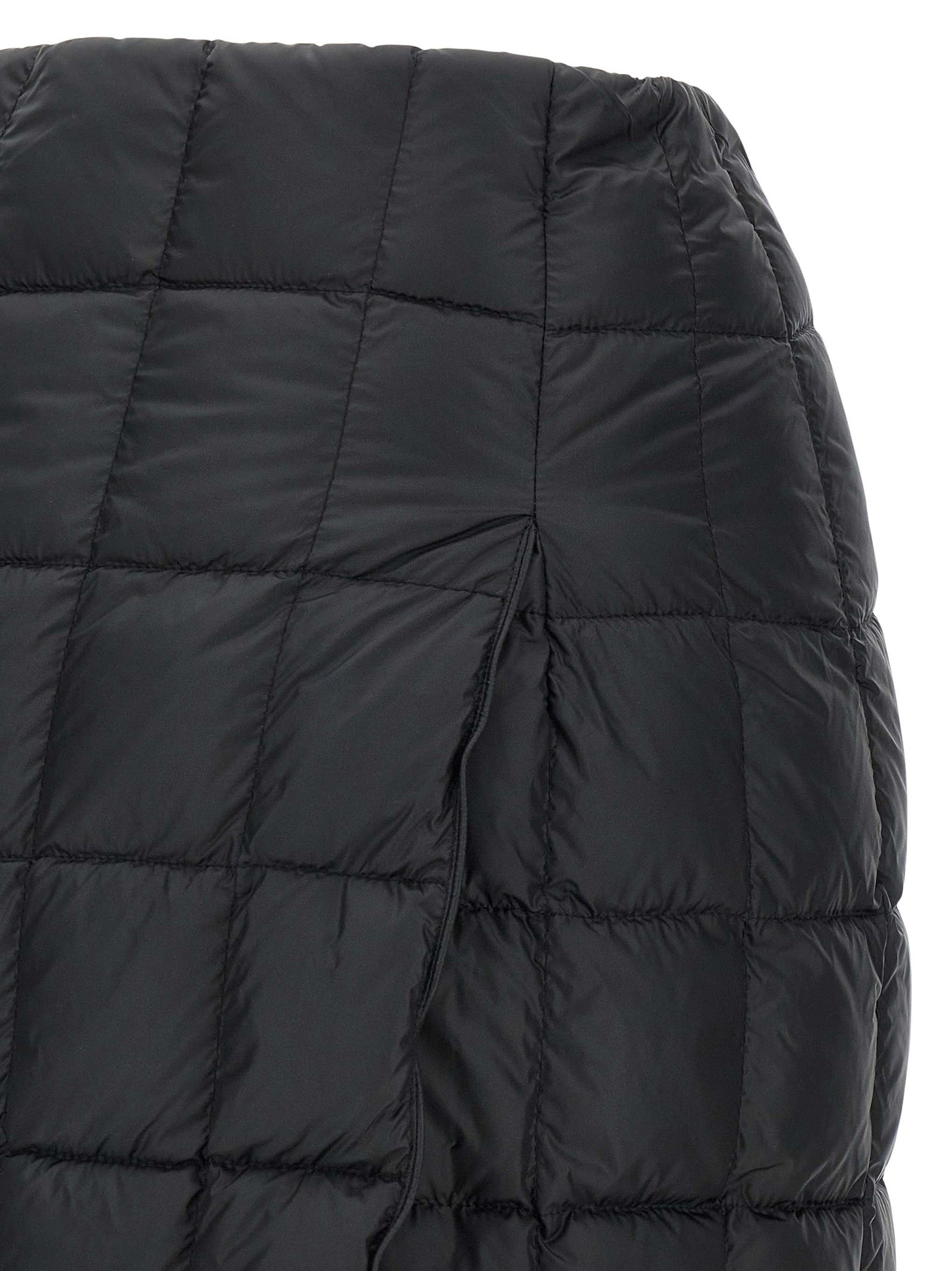 IENKI IENKI Langer Rock aus schwarzem Nylon