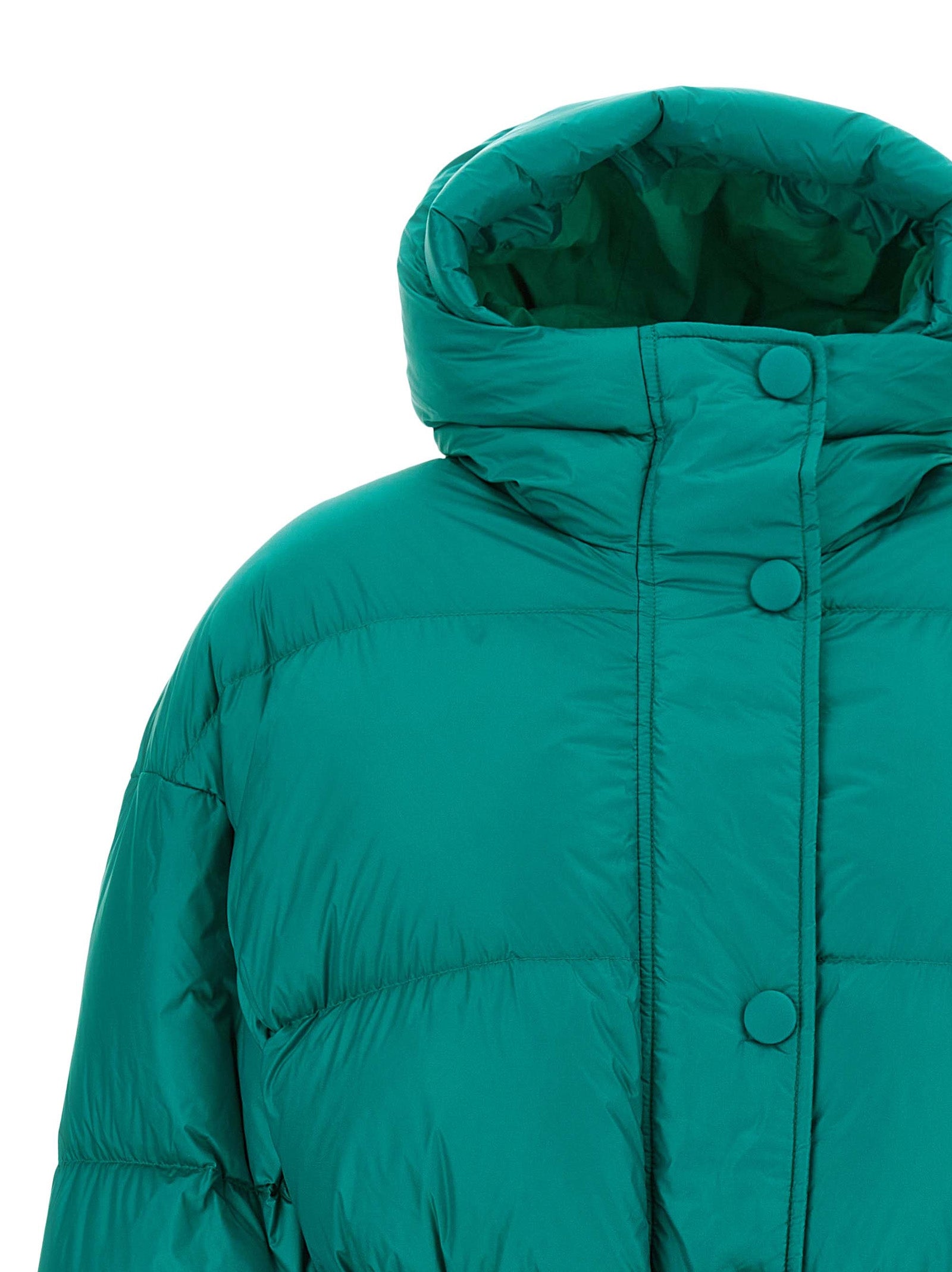 IENKI IENKI Zweifarbige Nylon-Steppjacke
