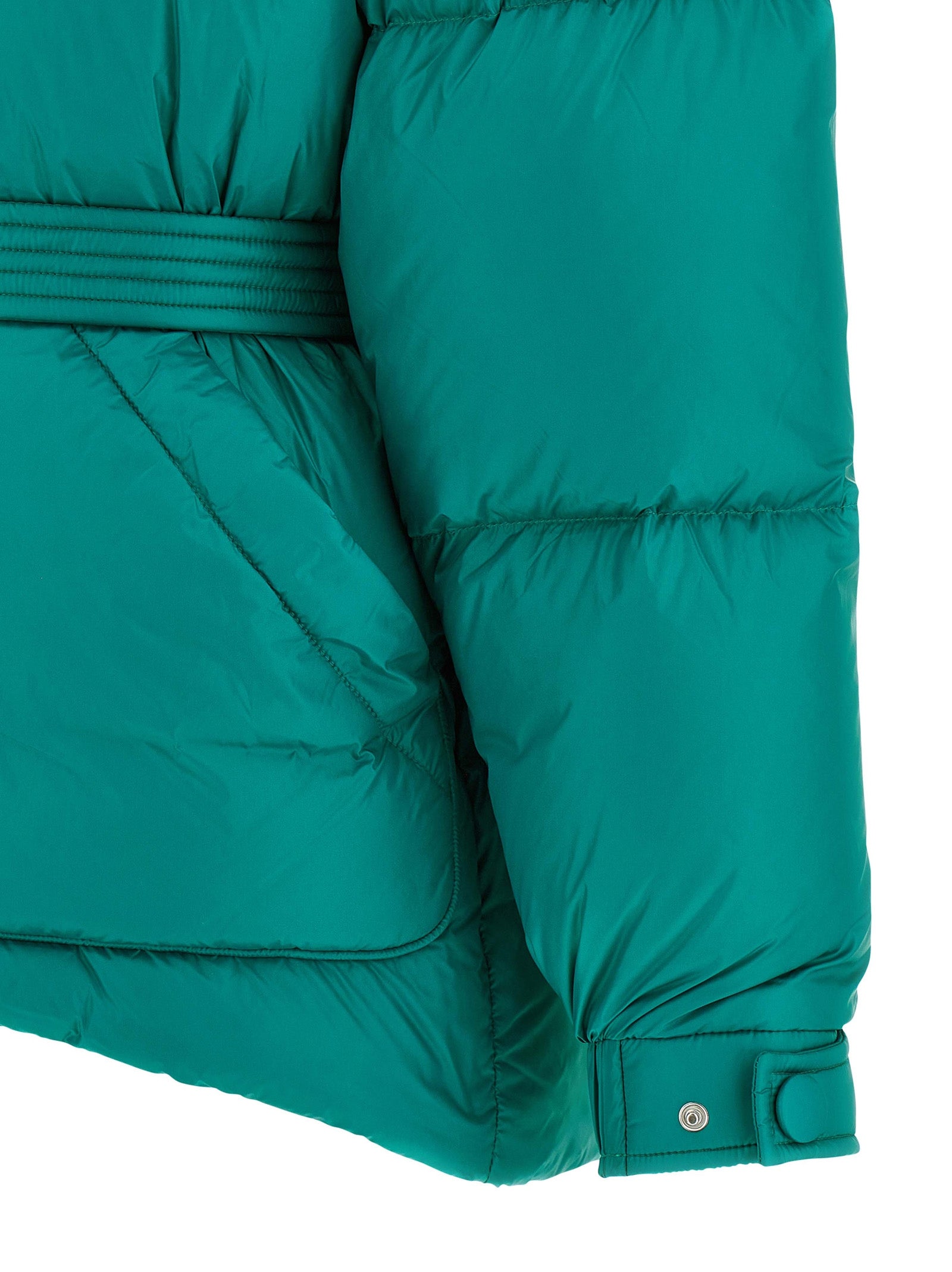 IENKI IENKI Zweifarbige Nylon-Steppjacke