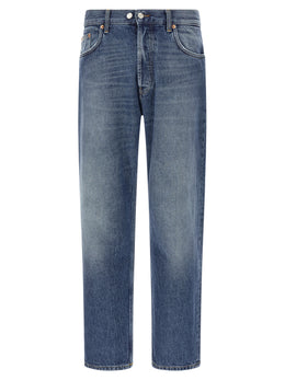 Department 5 Blaue Jeans aus Baumwolle im geraden Schnitt