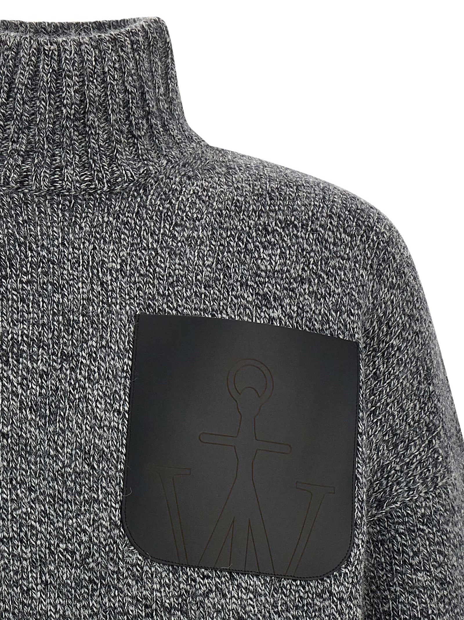 J.W.Anderson Grauer Wollcardigan