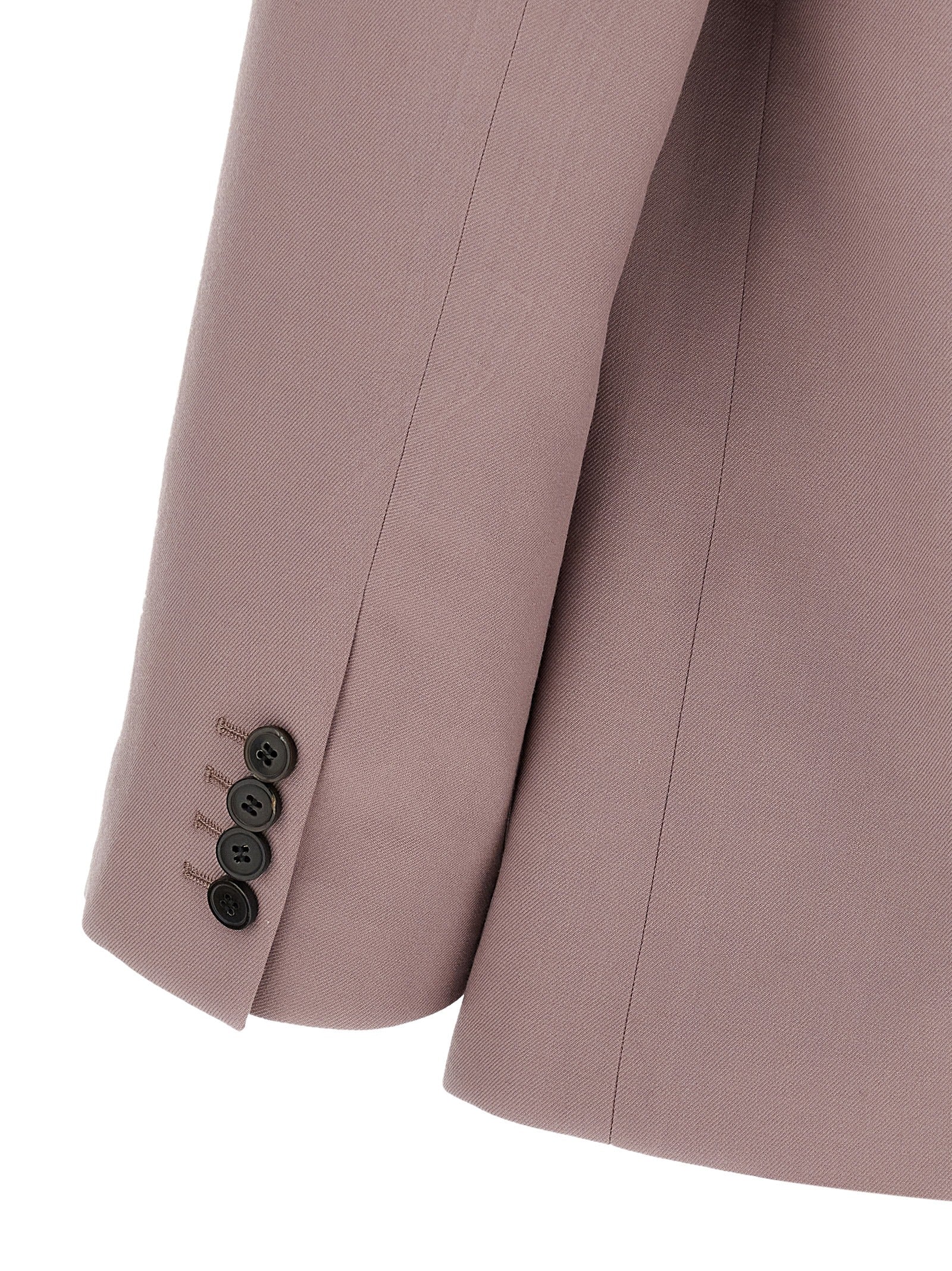 Dries Van Noten Lila Wollblazer