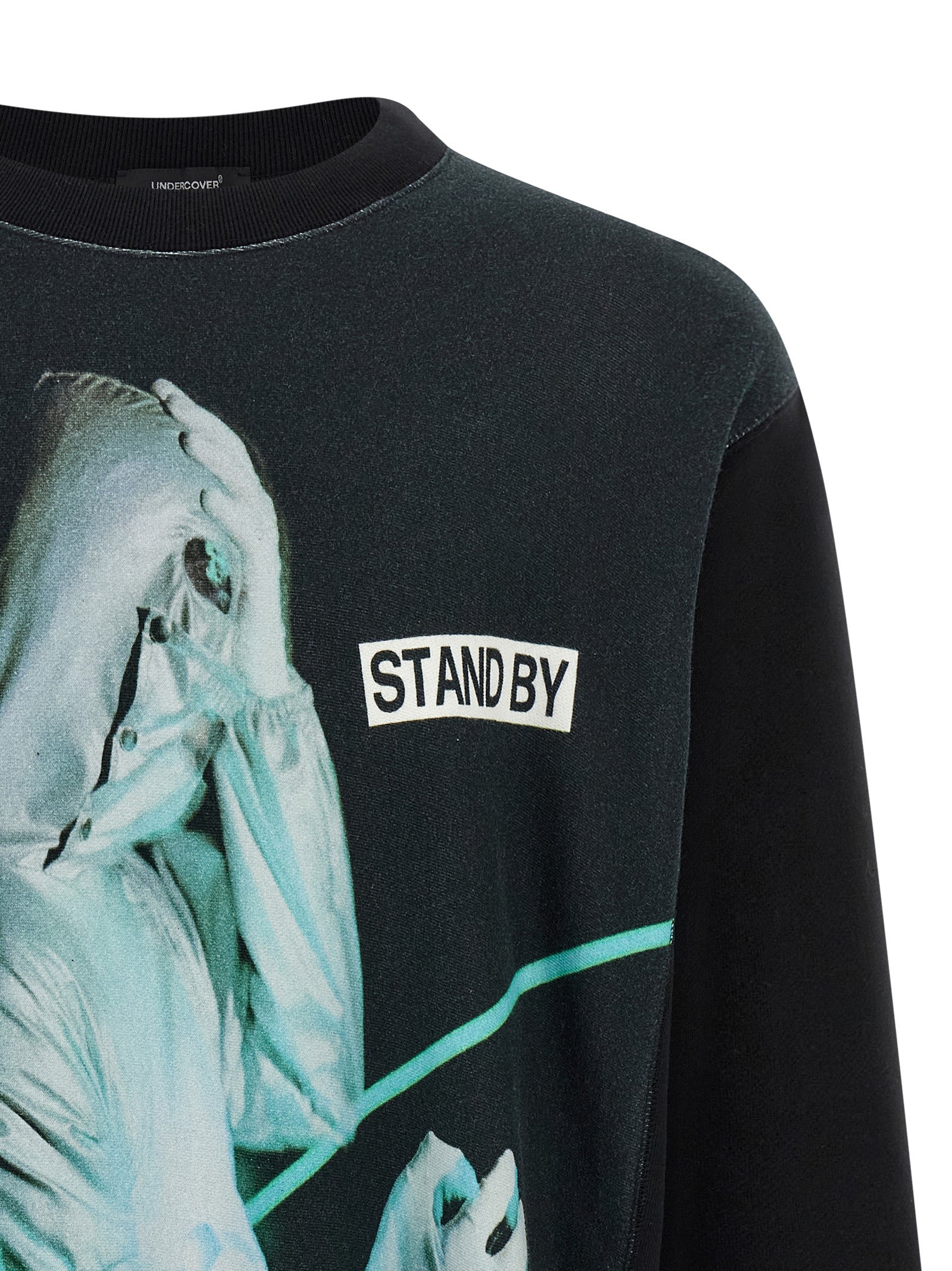 Undercover Schwarzer Baumwoll-Sweatshirt