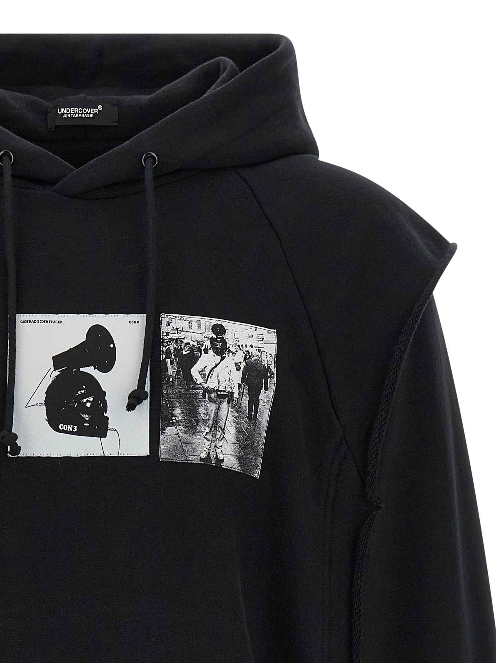 Undercover Schwarzer Baumwoll-Sweatshirt