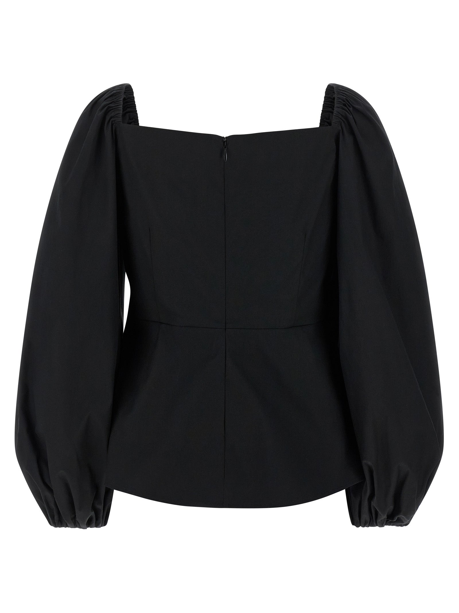 Carolina Herrera Schwarze Baumwoll-Tanktops