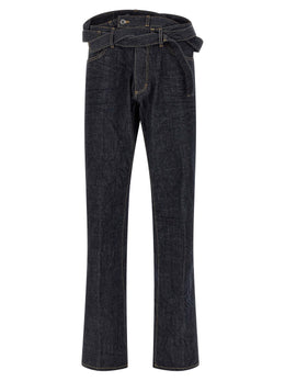 Dsquared² Blaue Jeans aus Baumwolle im geraden Schnitt