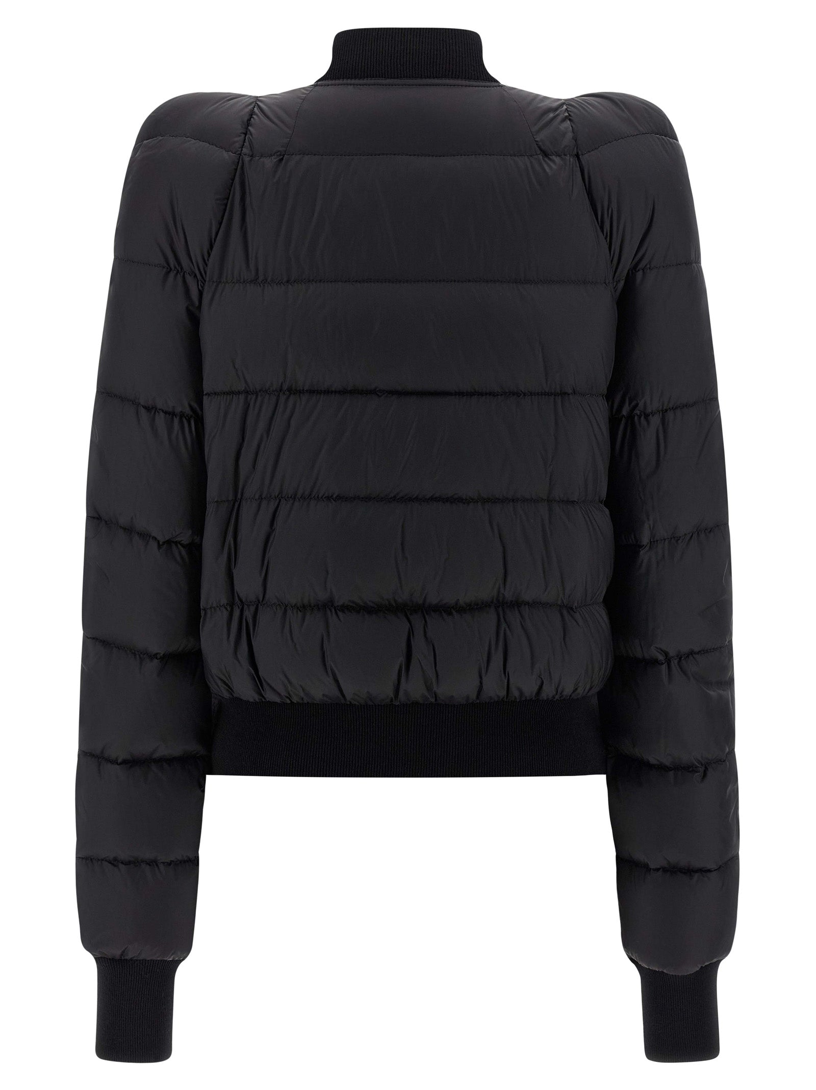 Rick Owens Schwarzer Nylon-Bomber