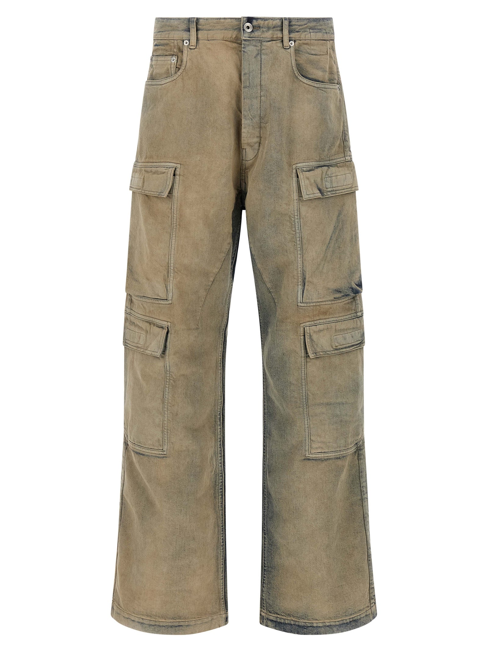 DRKSHDW Beige Baumwoll-Cargo-Hose