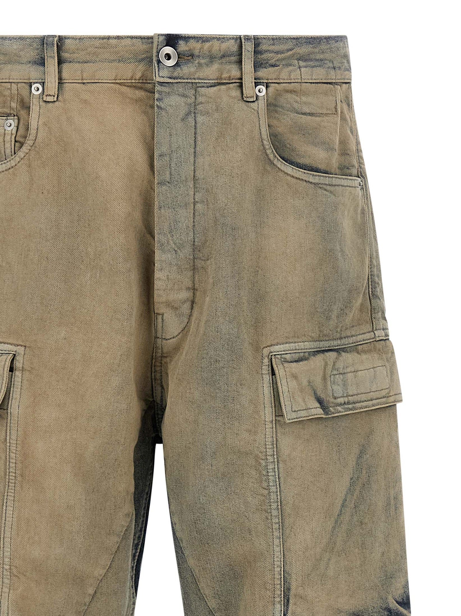 DRKSHDW Beige Baumwoll-Cargo-Hose