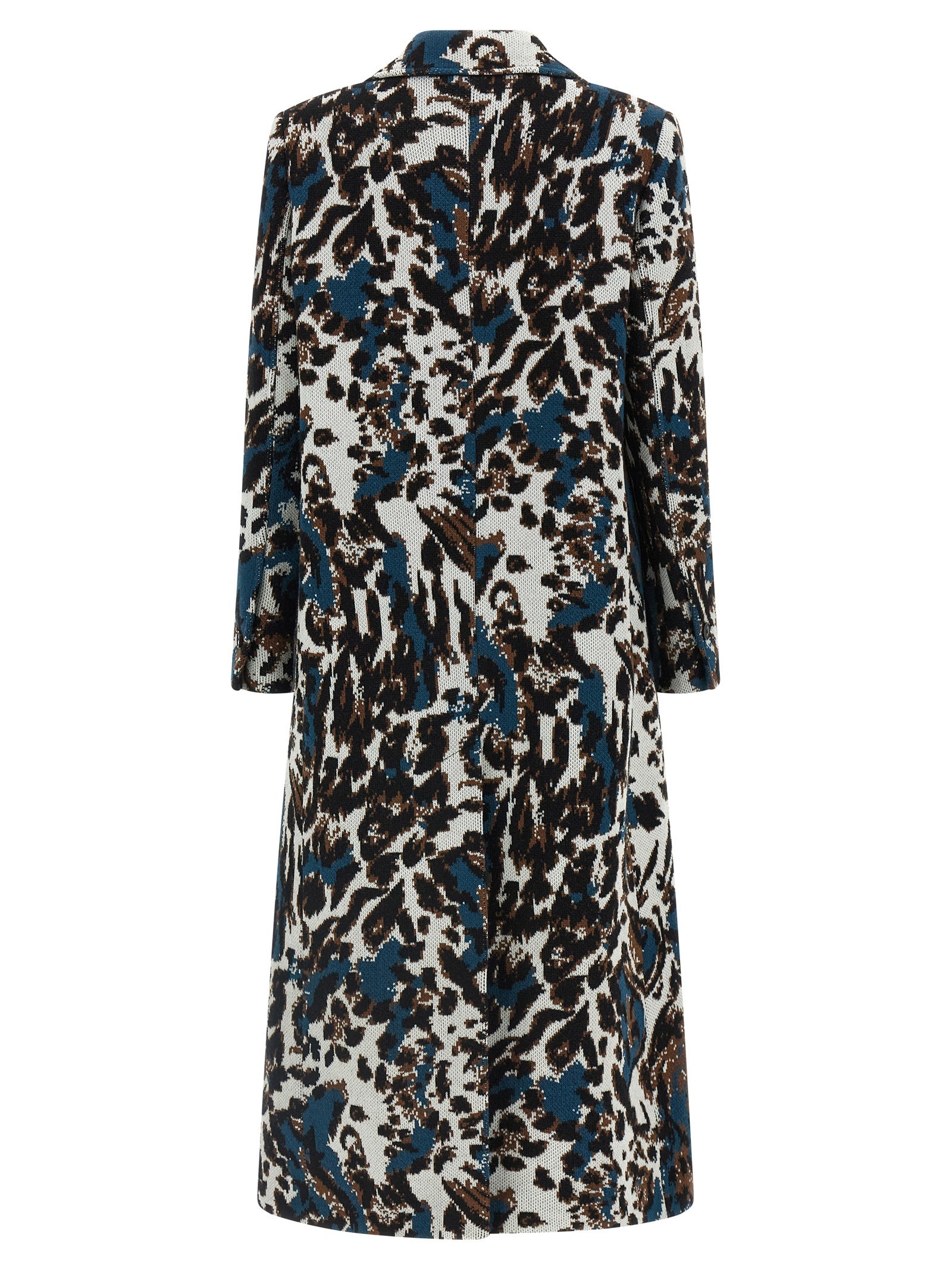Missoni Mehrfarbiger Wollmantel
