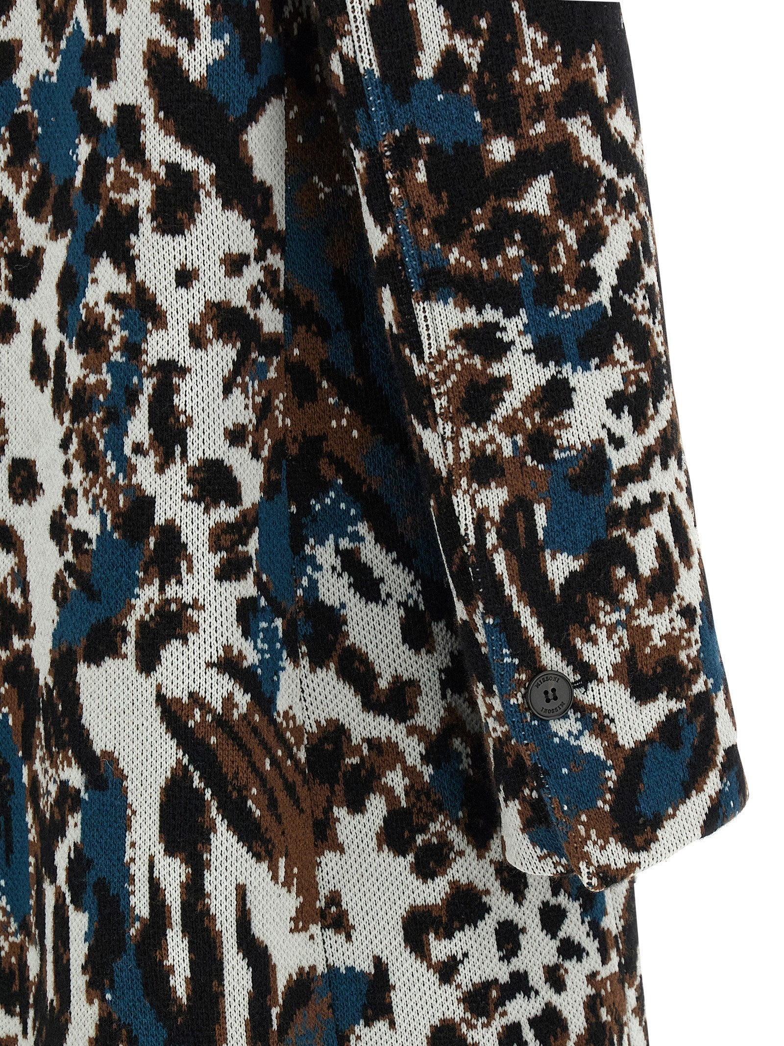 Missoni Mehrfarbiger Wollmantel