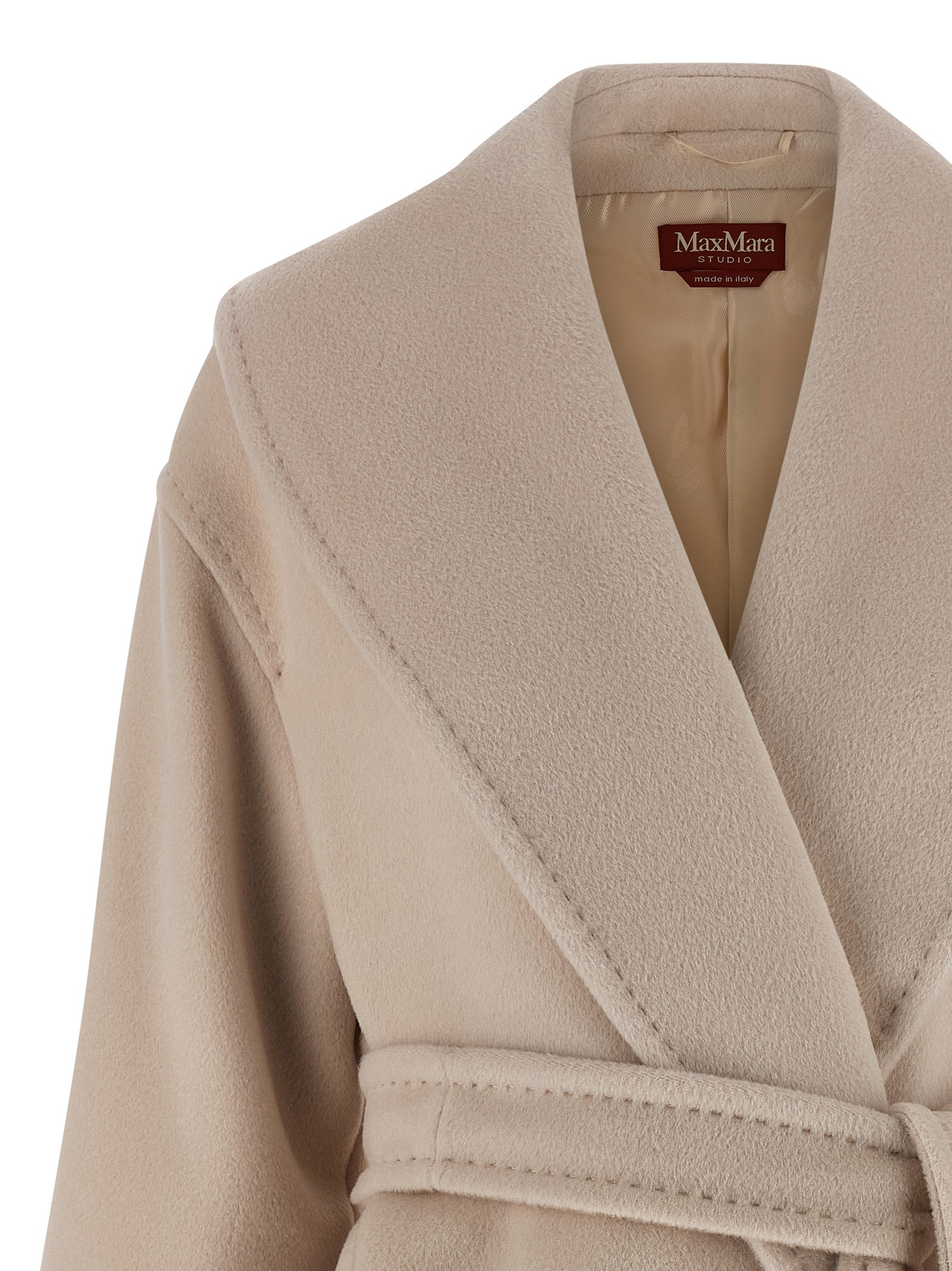 Max Mara Beiger Wollmantel