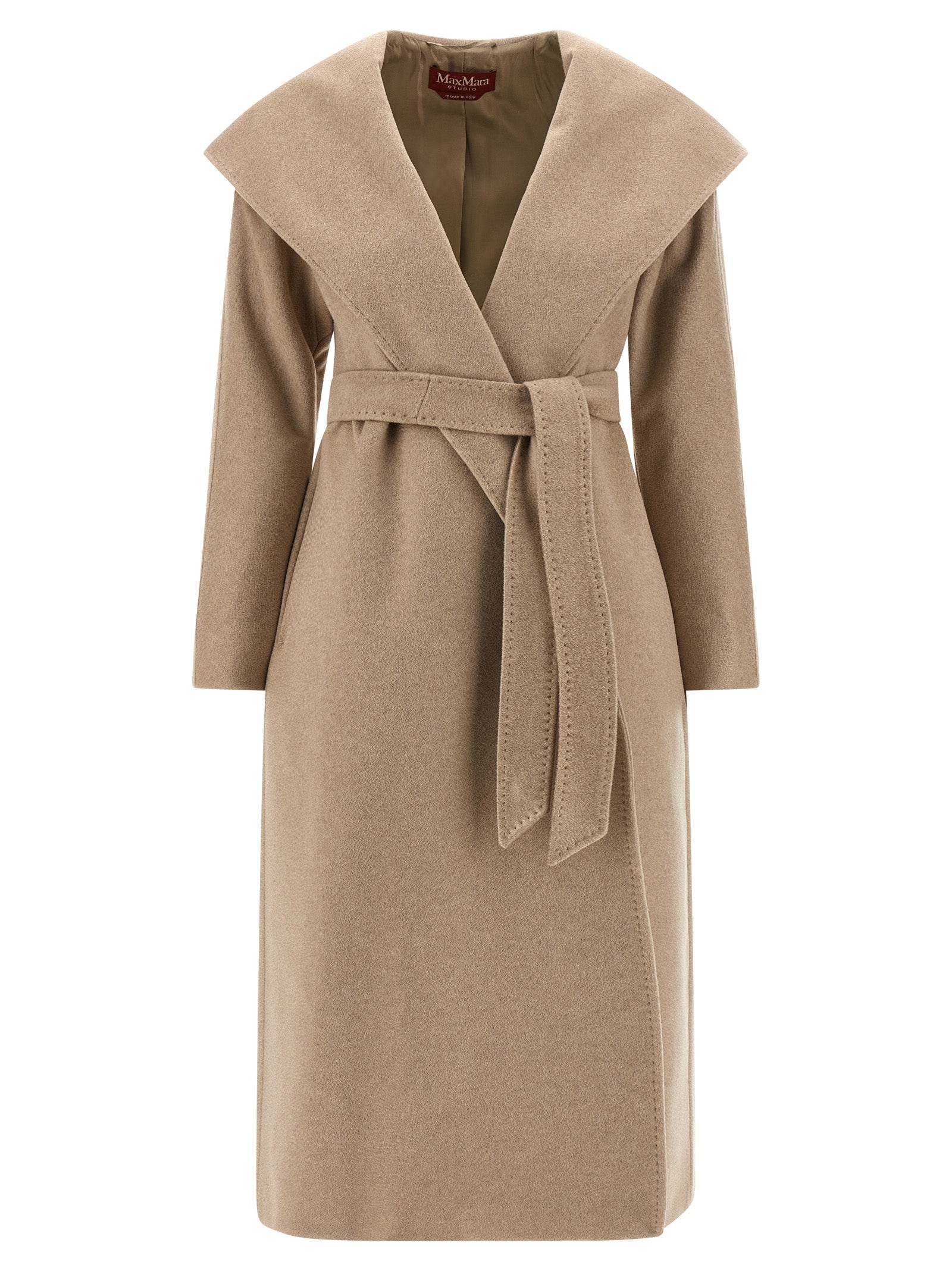 Max Mara Beiger Kaschmir-Mantel