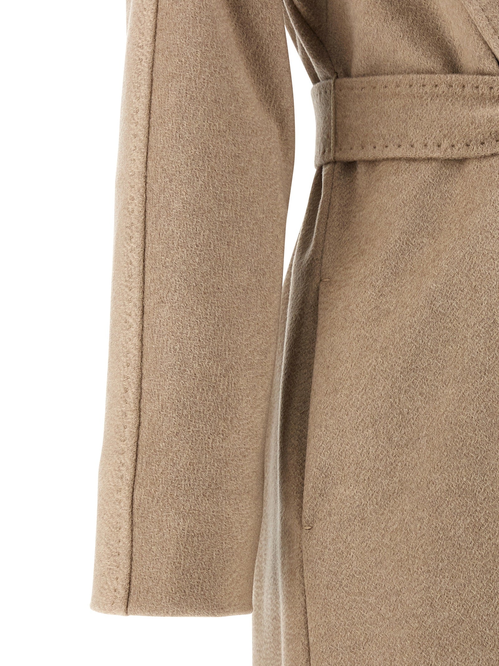 Max Mara Beiger Kaschmir-Mantel
